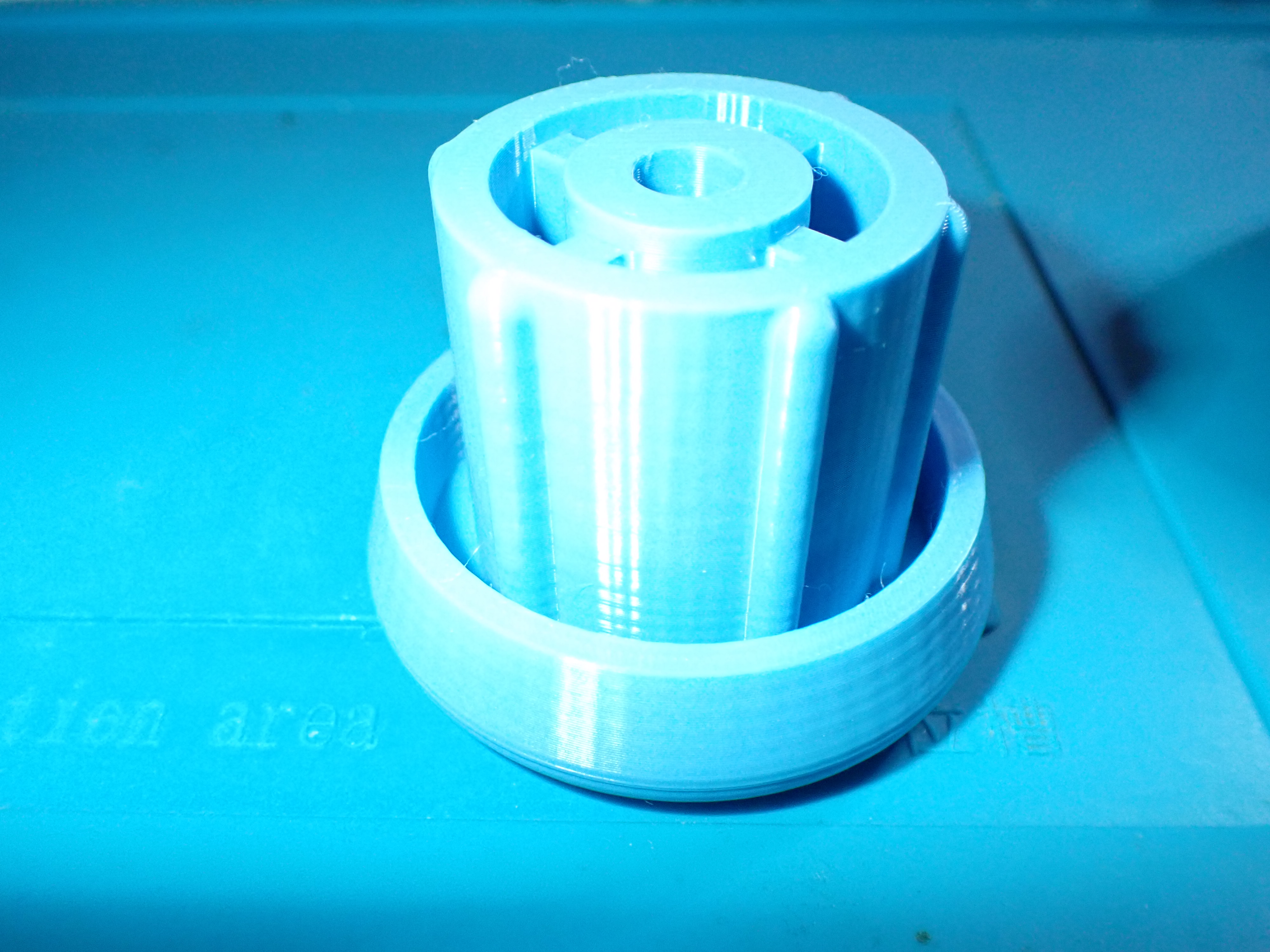 3D printer printing a prototype